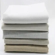 5 шт., 2" x 18", натуральная льняная ткань для вышивки, лоскутное шитье, текстиль для шитья, войлок, потертый