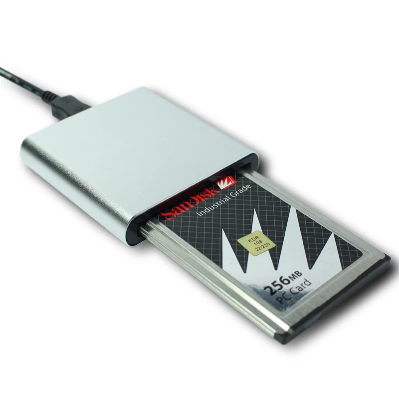 PCMCIA карта памяти в USB 2,0 адаптер USB2.0 PCMCIA кардридер для компьютера поддержка PCMCIA 68 Pin ATA PC карта
