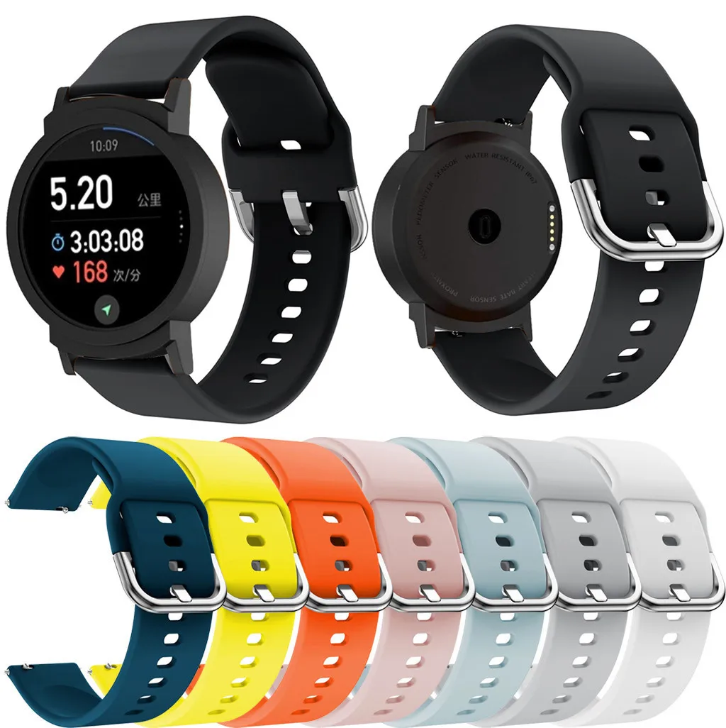Ouhaobin спортивный силиконовый ремешок для часов Ticwatch E сменный Браслет Ремешок