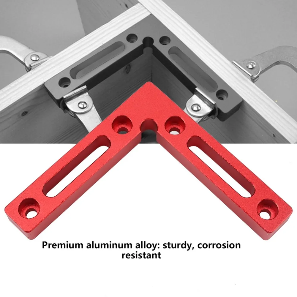 Премиум алюминиевый сплав l-образный угловой зажим под прямым углом сварочный деревообрабатывающий инструмент для дерева и металла