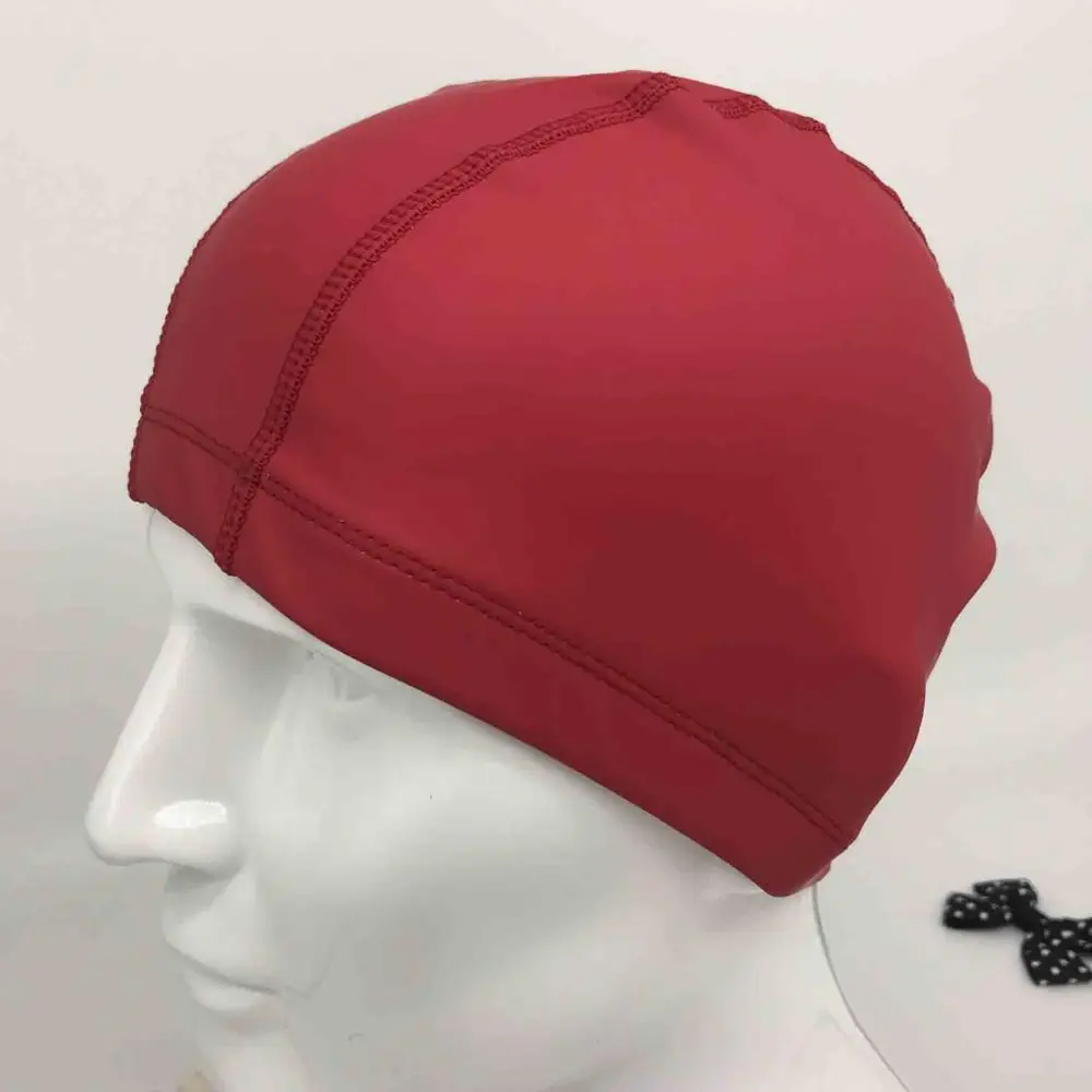 Adult Men and Women PU Coated Thickened Swimming Cap Children Boys And Girls Thickening High-Quality Swimming Caps AA573 - Цвет: Adult Color 02