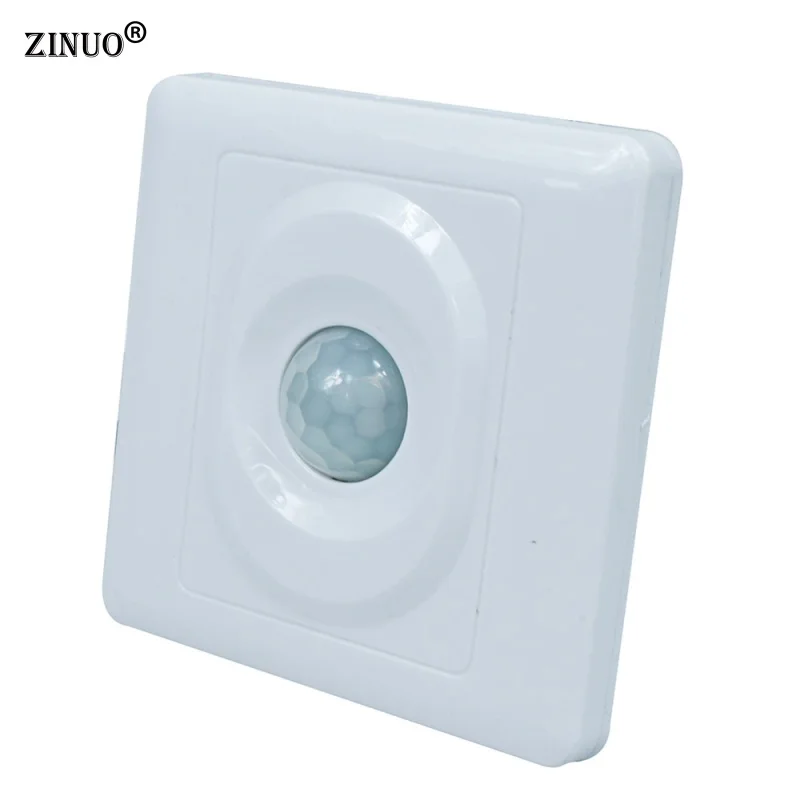 

ZINUO Home LED light Human Body Detector Switch PIR Infrared Motion Sensor Switch Automatic Switch Ceiling Mounted For Led Lamp