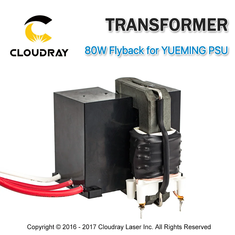 Cloudray высокого напряжения Flyback трансформатор для YUEMING Co2 лазерный источник питания JG1500 JCY-1500