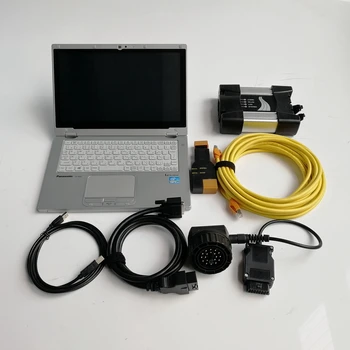 

Auto Diagnostic Tool Icom Next for BMW with V12.2019 Software Ista Inpa ETK in 480GB SSD and Used Ultrabook Laptop CF-AX2 I5 8G