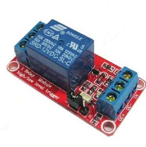 

New 1Pcs 12V 1 Channel Pelay Module Pptocoupler High And Low Level Trigger Hot Sale