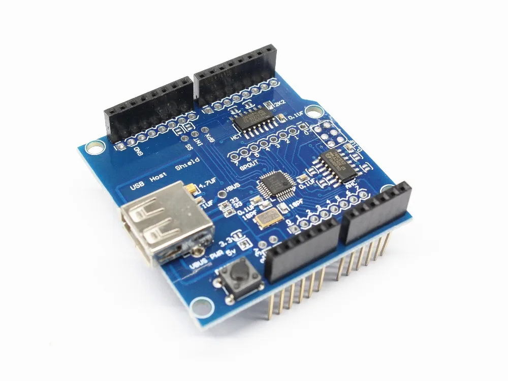 USB хост щит Поддержка Google для Arduino для Android ADK& UNO 328 MEGA 2560 Duemilanove