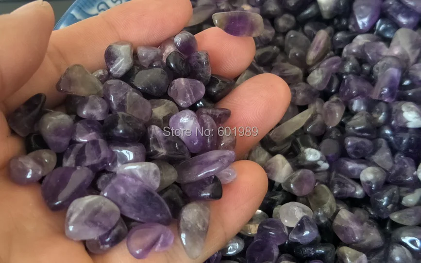 

Purple Color Decorative Glass Beads 300g Glass Pebble Stones Swimming Pool Garden Ornament Fish Tank Vase Aquarium Accessorie