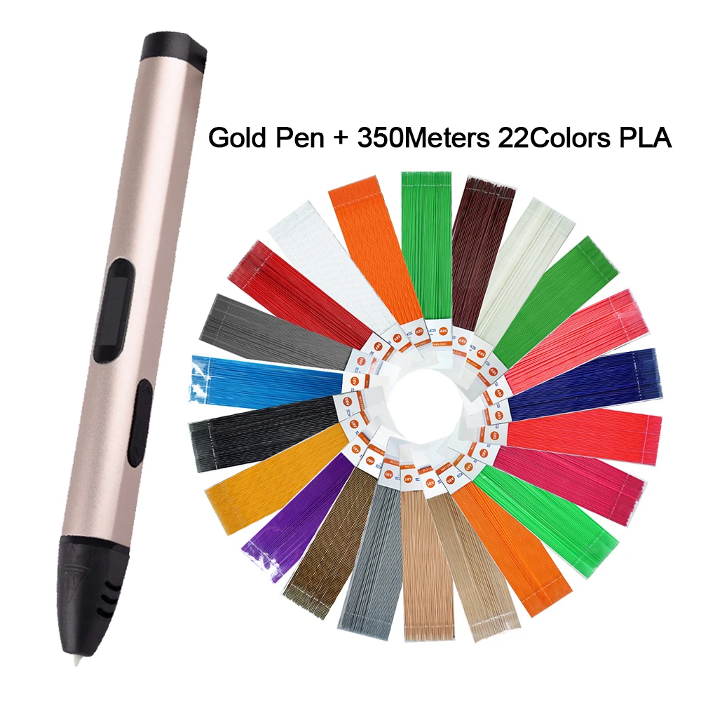 Dewang Newest Usb 3d Pen Kids Drawing Pen Child S Birthday Gift 100m 200m 350m Abs Pla Filament Best 3d Printer Pen In 3d Pens From Computer Office