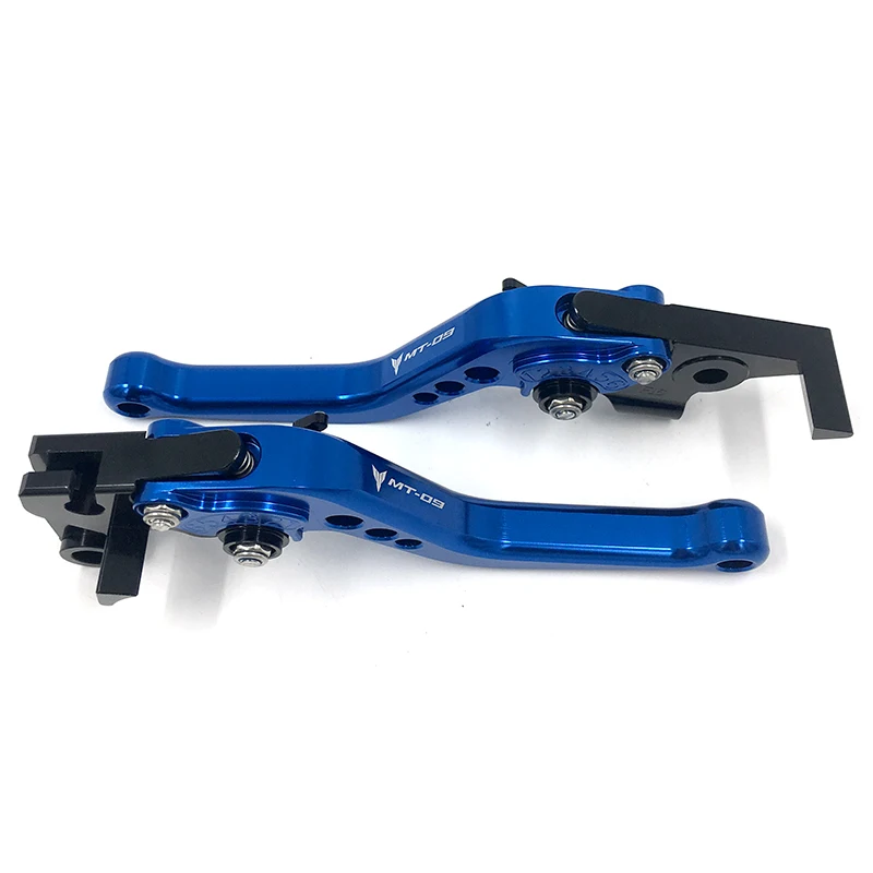 MT-09 MT09 MT 09 Motorcycle New CNC Short Brake Clutch Levers For Yamaha MT-09 MT09 MT 09 2014 2015 2016 Levers with logo (9)