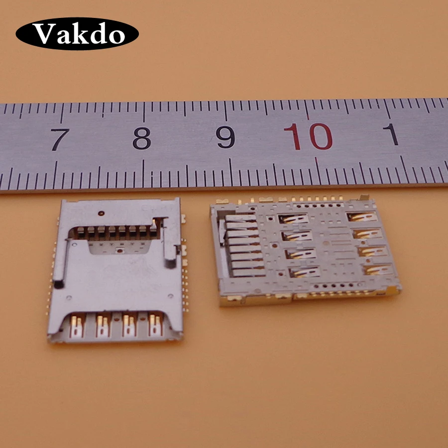 50 шт Sim MicroSD карта памяти TF лоток Reader слот Держатель с разъемом памяти для LG G3 D855 D850 F400