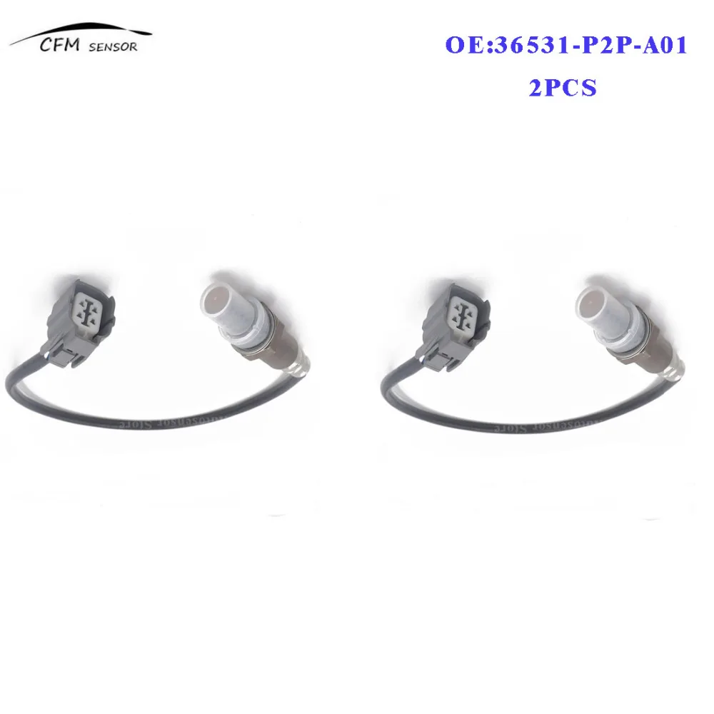 2pcs New 36531 P2P A01 Oxygen O2 Sensor For Honda Civic CRV Element