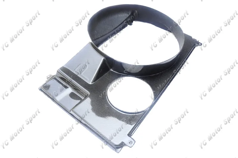 1993-1998 Toyota Supra MK4 Radiator Fan Cover CF (3)