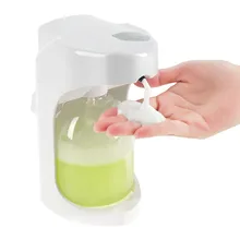 500 мл Автоматический Дозатор Мыла Бесконтактный дезинфицирующий диспенсер Встроенный инфракрасный умный датчик для кухонного мыла для ванной комнаты