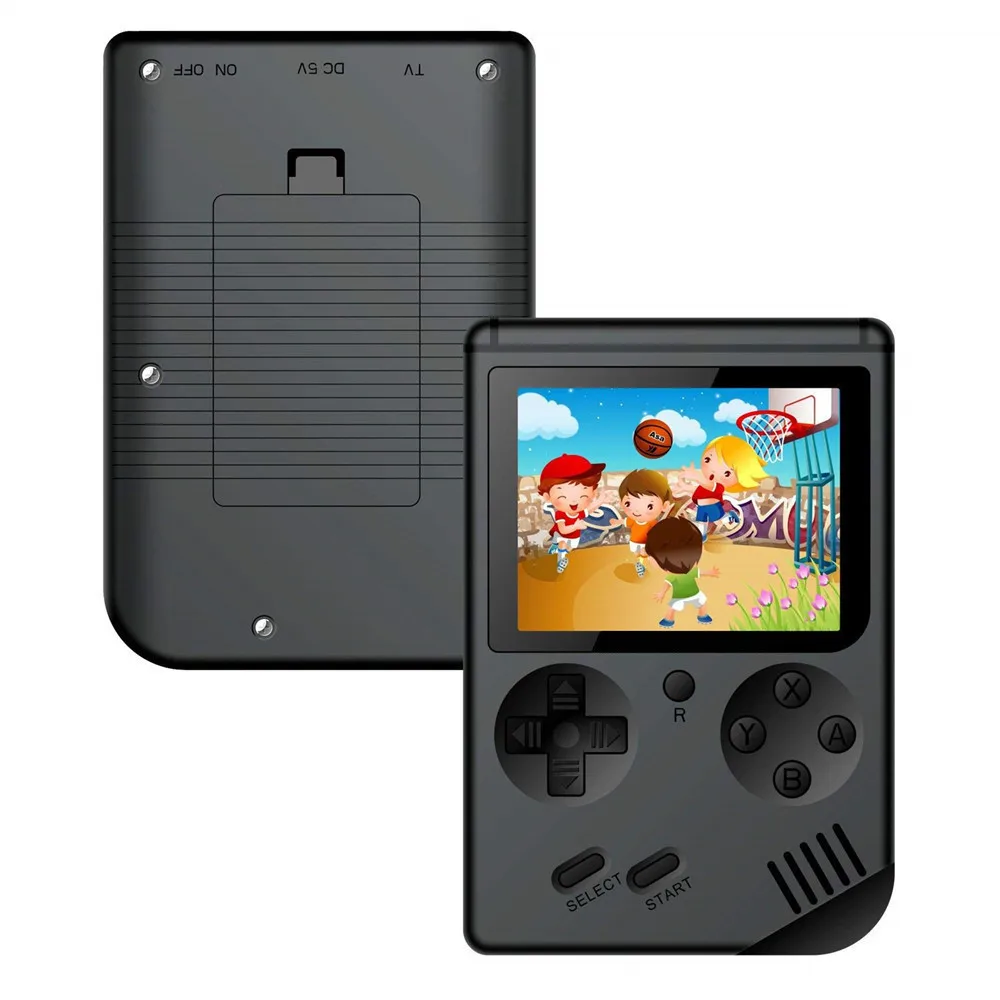 Coolbaby Retro Portable Mini Handheld Game Player Console 8-Bit 3 Inch Color LCD Kids Color Game Player Built-in 168 Video games