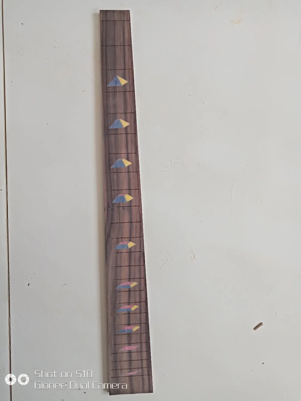 

New electric Guitar Fretboard solid wood 22 fret 25.5 inch Luthier yinfente