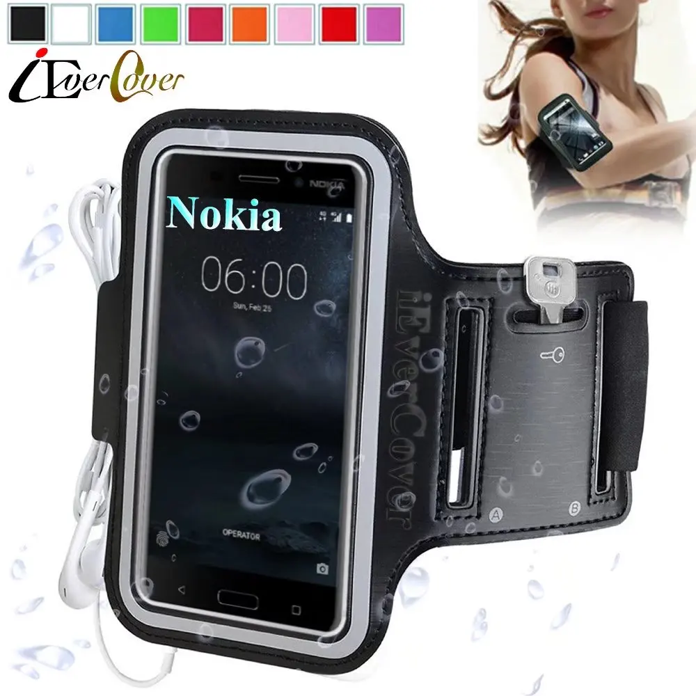 for Nokia 9 Phone Arm Band Case for Nokia 8 6 5 3 Outdoor Exercise
