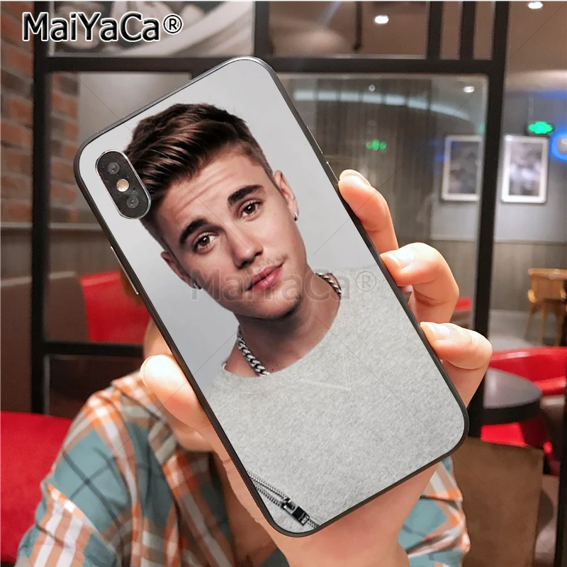 MaiYaCa J.B Justin Bieber New ArrivalFashion phone case cover for Apple iPhone 8 7 6 6S Plus X 5 5S SE 5C cass