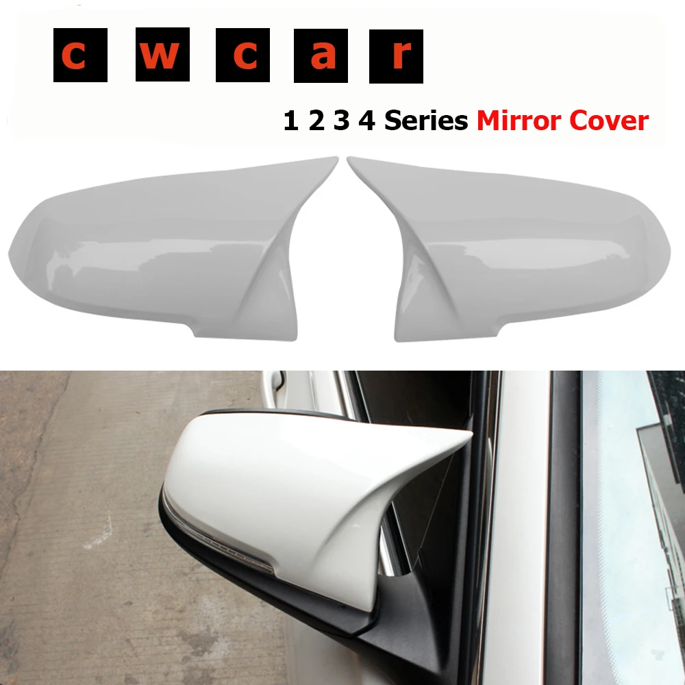 Abs White Mirror Cover For Bmw F20 F21 F22 F30 F32 F36 X1 F87 M3 2012