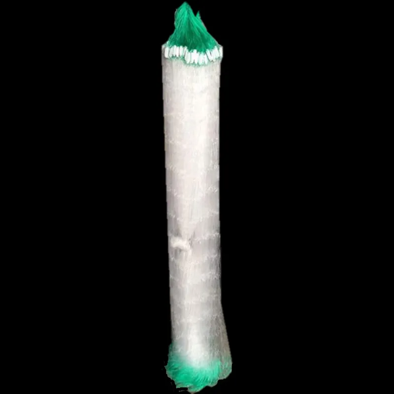 Rede de Profundidade Rede de Pesca Acessórios de Pesca Armadilha para Peixes 20mm-40mm de Malha de Rede de Emalhar Nylon Comprimento 3 Camada Pesca 2m * 95m 3 Cheap Rede de pesca