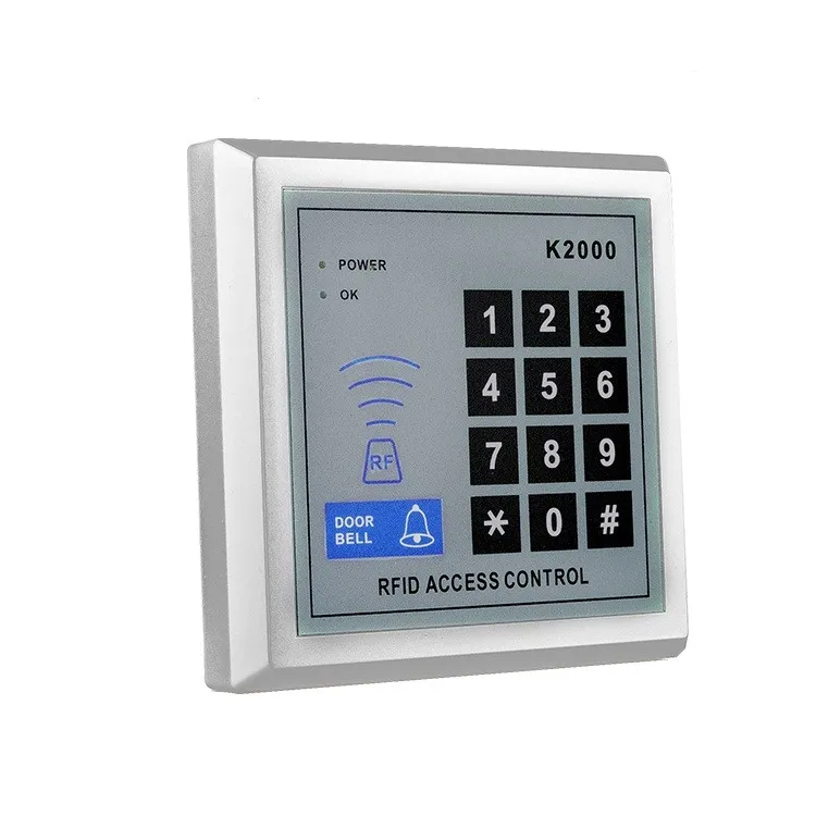 125 кГц RFID бесконтактная Дверь ворота клавиатура ввода с электрическим дверным замком 10 меток