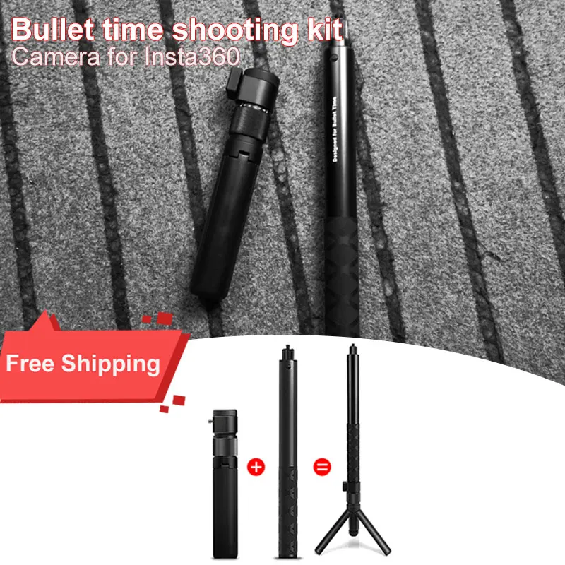

Insta360 ONE X and ONE Multifunctional Bullet Time Bundle/Accessories Rotation Handle Bullet Time Bundle insta 360X