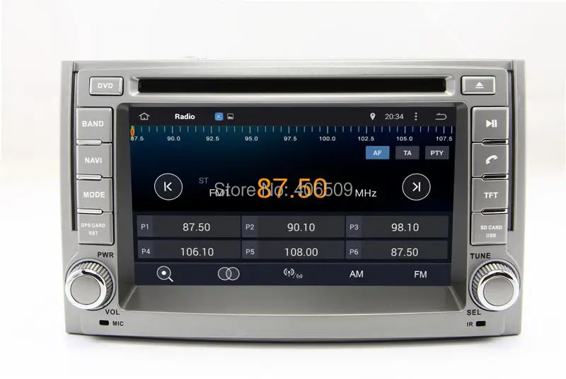 Best Android 7.1 Car DVD Player for Hyundai H1 H-1 iMax iLoad Grand Starex with GPS Navigation Radio BT USB AUX Video Stereo 4Core 1