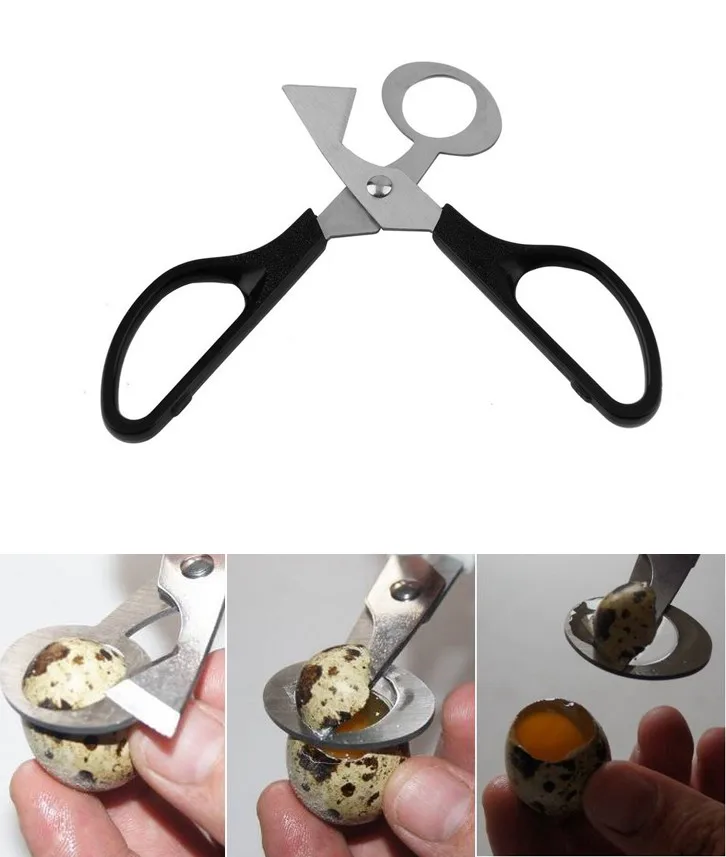 Bird Tool Cracker Quail Egg Pigeon scissor Cutter Blade Clipper Kitchen Cigar Opener