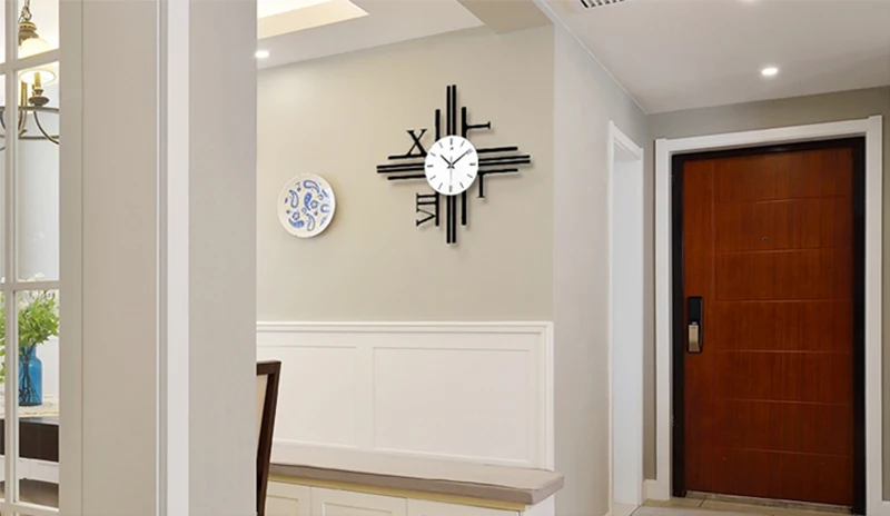 watch wall clock diy clock wood clock wall modern clock (11)
