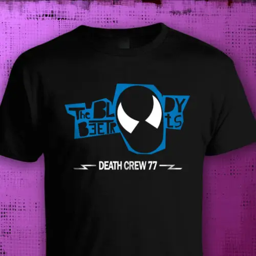 Футболка с надписью Bloody Beetroots Death Crew 77 MUSIC Cool панк-рок Dance размеры до 3XL новые