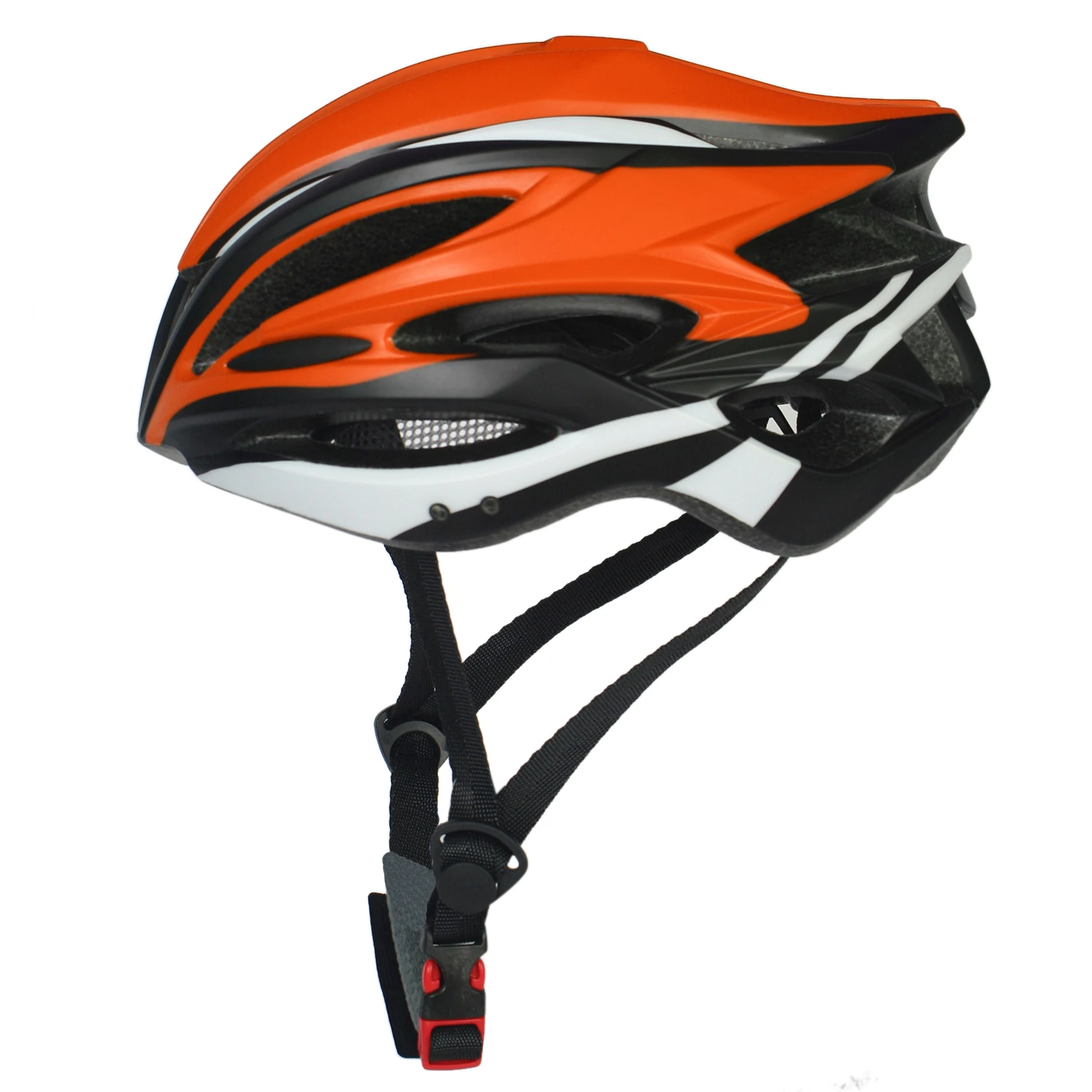 

New bicycle one riding with light helmet speed skating helmet skating helmet(Orange+black)