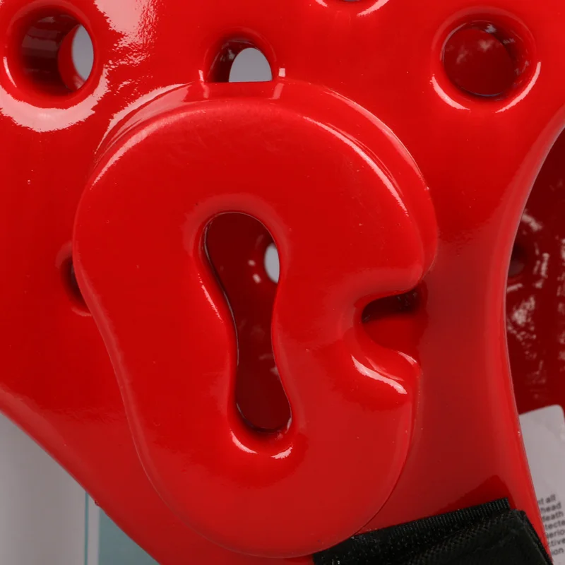 MOOTO шлем тэквондо для взрослых детей головные уборы защита для лица защитный шлем Kickboxing head guard WTF одобрить шлемы для карате красный