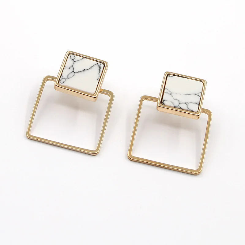 1 пара европейские модные женские серьги гвоздики|triangle stud earrings|brand earringsfashion earrings |