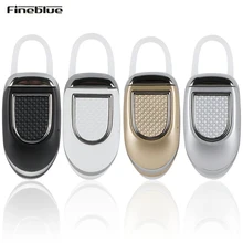 Fineblue mini car calls wireless Invisible headphone bluetooth 4 earbud noise canceling earphone with Mic for iphone X 8 Plus