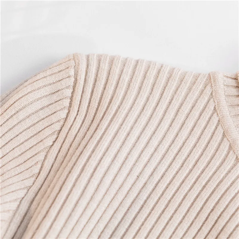 Распродажа INS, Осень-зима, Женский вязаный свитер с высоким воротом, рубашки, повседневный мягкий джемпер, модный тонкий женский пуловер из эластичной ткани