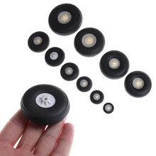 2/4 шт хвостовое колесо ПУ, резиновая Пластик концентратор "-3,5" дюймов аэрокамера для дистанционно управляемого самолета автомобиля Запчасти для авто черный, белый Цвет