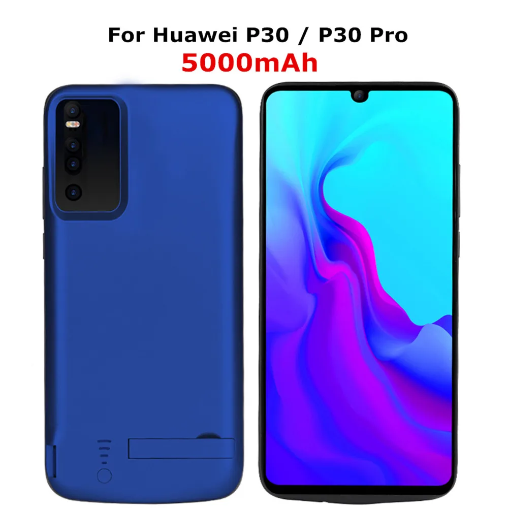 

5000mAh Portable Power Bank Case for Huawei P30 Pro Powerbank Cover Extenal Battery Charger Cases for Huawei P30 Charging Case