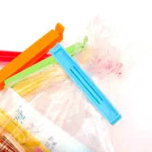 5 шт. Сердце печати сумка для закусок хранения Зажимы для пакетов уплотнение зажим пластиковые сумки Ziplock клип еда хранения помощник