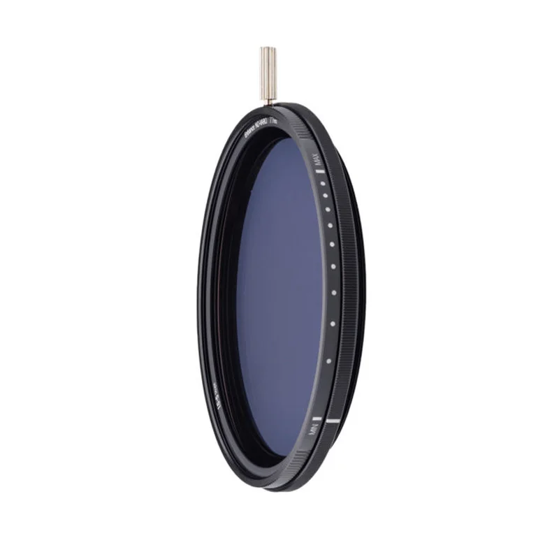 

NiSi Variable Neutral Density 0.45 to 1.5 Filter (1.5 to 5 Stops) 40.5mm 46mm 49mm 52mm 55mm 58mm 62mm 67mm 72mm 77mm 82mm 95mm
