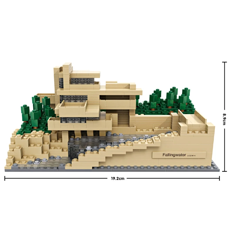 LOZ architecture Big Ben White House Opera Эйфелева башня fallingводяные мини блоки алмазное всемирно