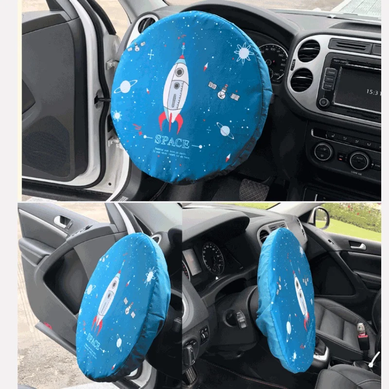 Summmer CARTOON GROS YEUX VOITURE Avant//Arrière Pare-brise Sun Shade Sun Visière