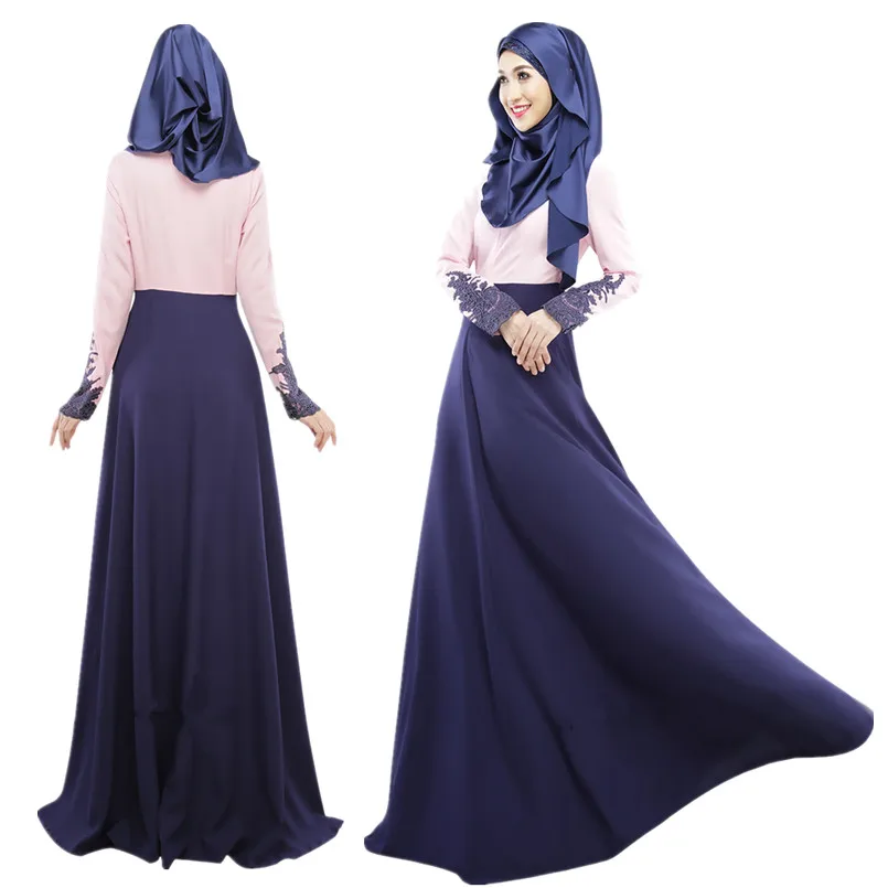 A001 Fashion Linen New Style Muslim font b Abaya b font one pcs font b abaya