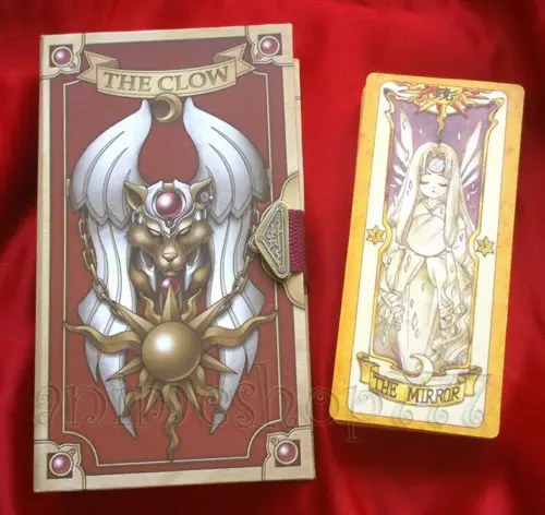 

Anime Cardcaptor Sakura 52 Piece Clow Cards + Book SET + The Nothing Card Cardcaptor Cosplay Accessories props