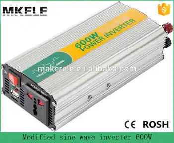 

MKM600-121G high efficiency off-grid modifed sine 600watt 12vdc to 120vac single output best car power inverter for laptop