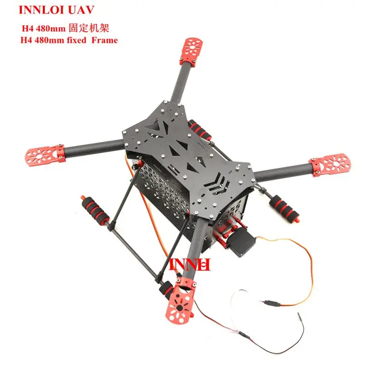 

H4 480mm 4-Axis Carbon Fiber Frame for 4-rotors Quadcopter frame body FPV Frame shell [INNLOI UAV Custom-made UAV Drone frame ]