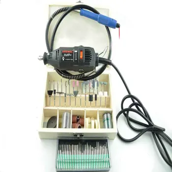

Dremel Multifunction Electric Mill Drill 130pcs accessories hose Engraving Pen Drilling Sanding Polishing Engraving Machine