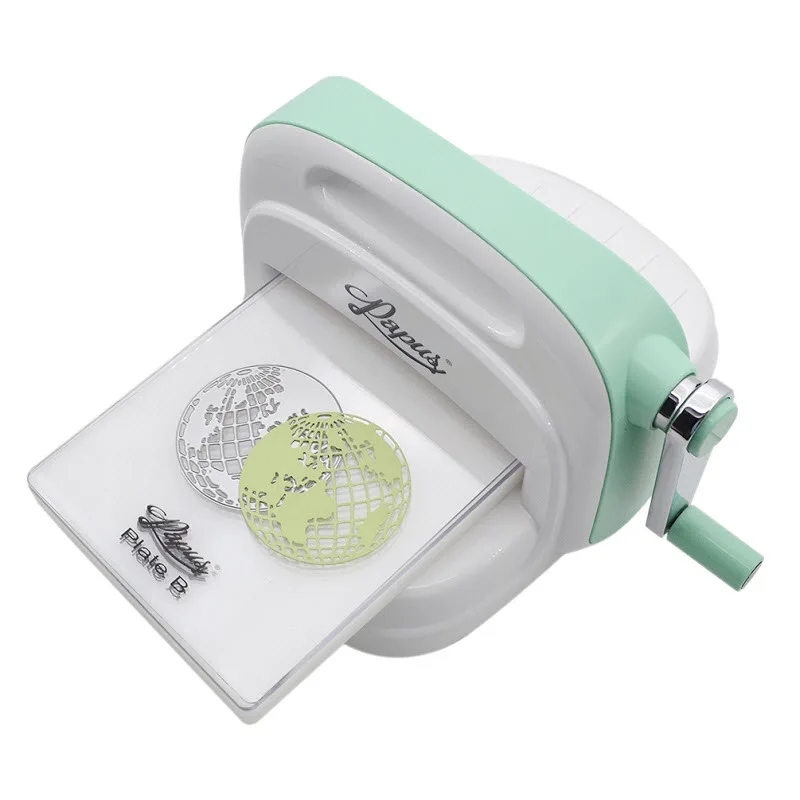  She Love Mini Die Cutting Machine Scrapbook Die Cutter Embossing Machine DIY Craft Cutting Die Cutt