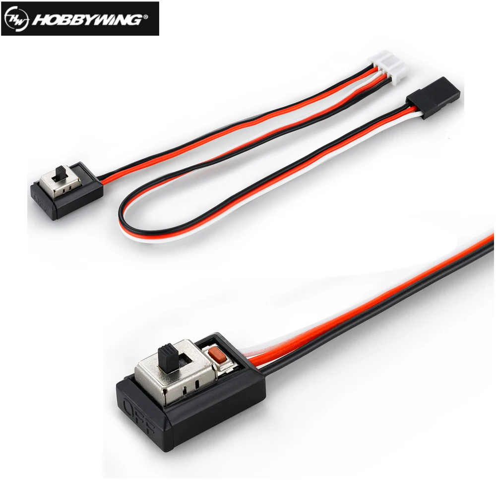 

Hobbywing Switch With Button for 1:10 Rc Car ESC For Hobbywing EZRUN QUICRUN Esc