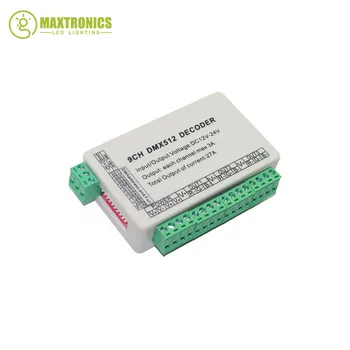 

1 pcs 9 channel dmx512 decoder LED Controller led decoder Free shipping