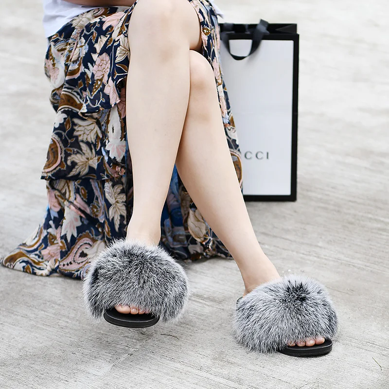 free-shipping-cx-a-70t-women's-furry-slippers-ladies-cute-plush-fox-hair-fluffy-slippers-women's-fur-slippers