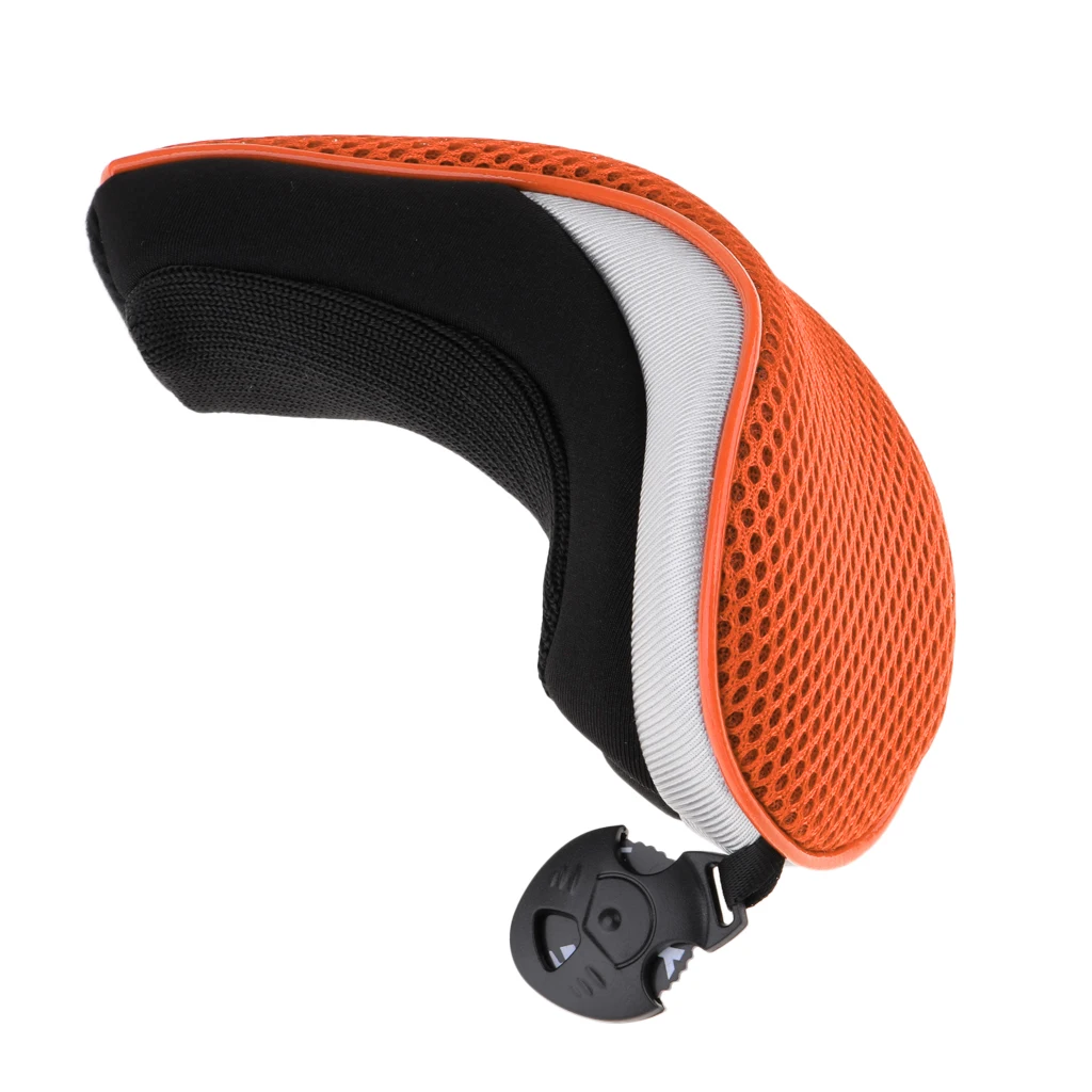 1 Pcs Universal Golf Hybrid UT Club Rescue Head Cover Putter Cover Headcover with Number Tag 2, 3, 4, 5, 7, X Club Accessories